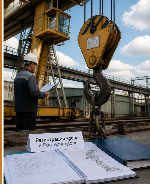 Регистрация крана в Ростехнадзоре в Абакане от 15323 р. | Авеста ОТиПБ